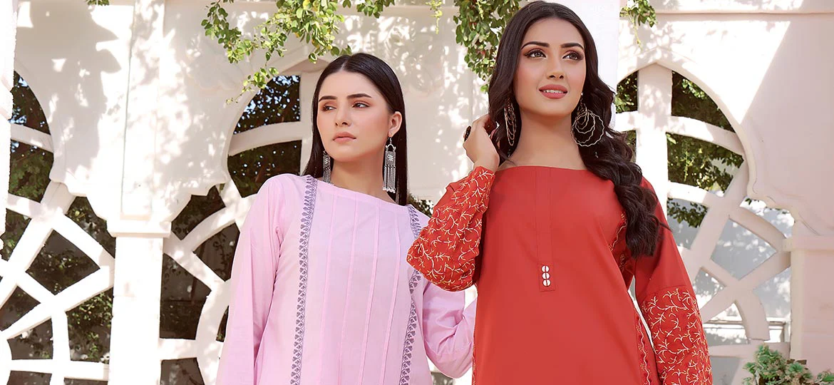Modern Pakistani fashion with timeless appeal